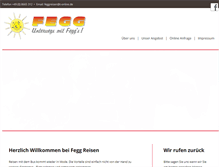Tablet Screenshot of fegg-inzell.de